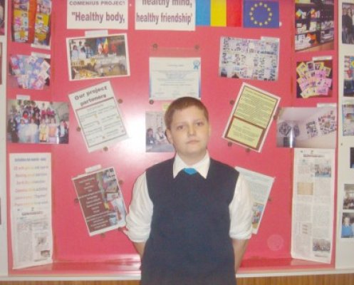 Vlad Alexandru, olimpic la matematică, fizică şi română